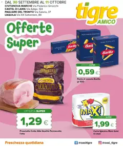 Anteprima dell'opuscolo Tigre volantino Amico super dal negozio Tigre valido da 30/09/2026