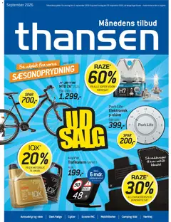 Eksempel på tilbudsavis Thansen - Tilbudsavis fra butik Thansen gyldig fra 02/09/2026