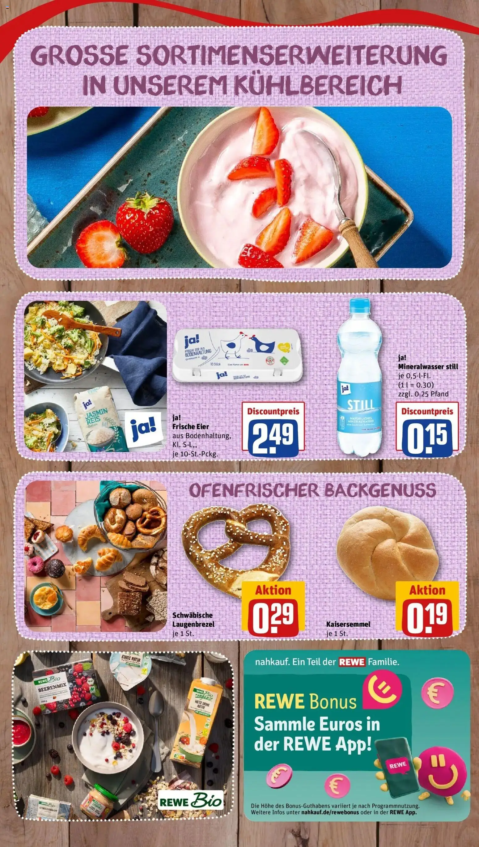 Vorschau von dem Prospekt des Geschäftes Rewe, gültig ab dem 19.10.2026