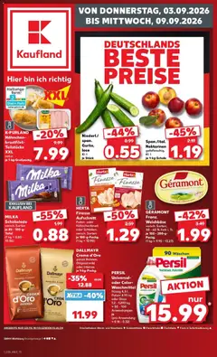 Vorschau von dem Prospekt des Geschäftes Kaufland, gültig ab dem 03.09.2026