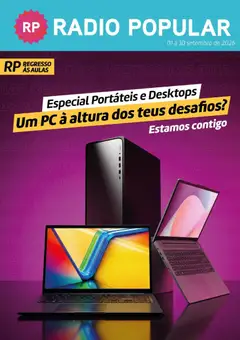 Pré-visualização do folheto da loja Radio Popular válida a partir de 01/09/2026