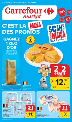 Prévisualisation de Carrefour Market Promotions de la semaine du magasin Carrefour formulaire valide 21/10/2026