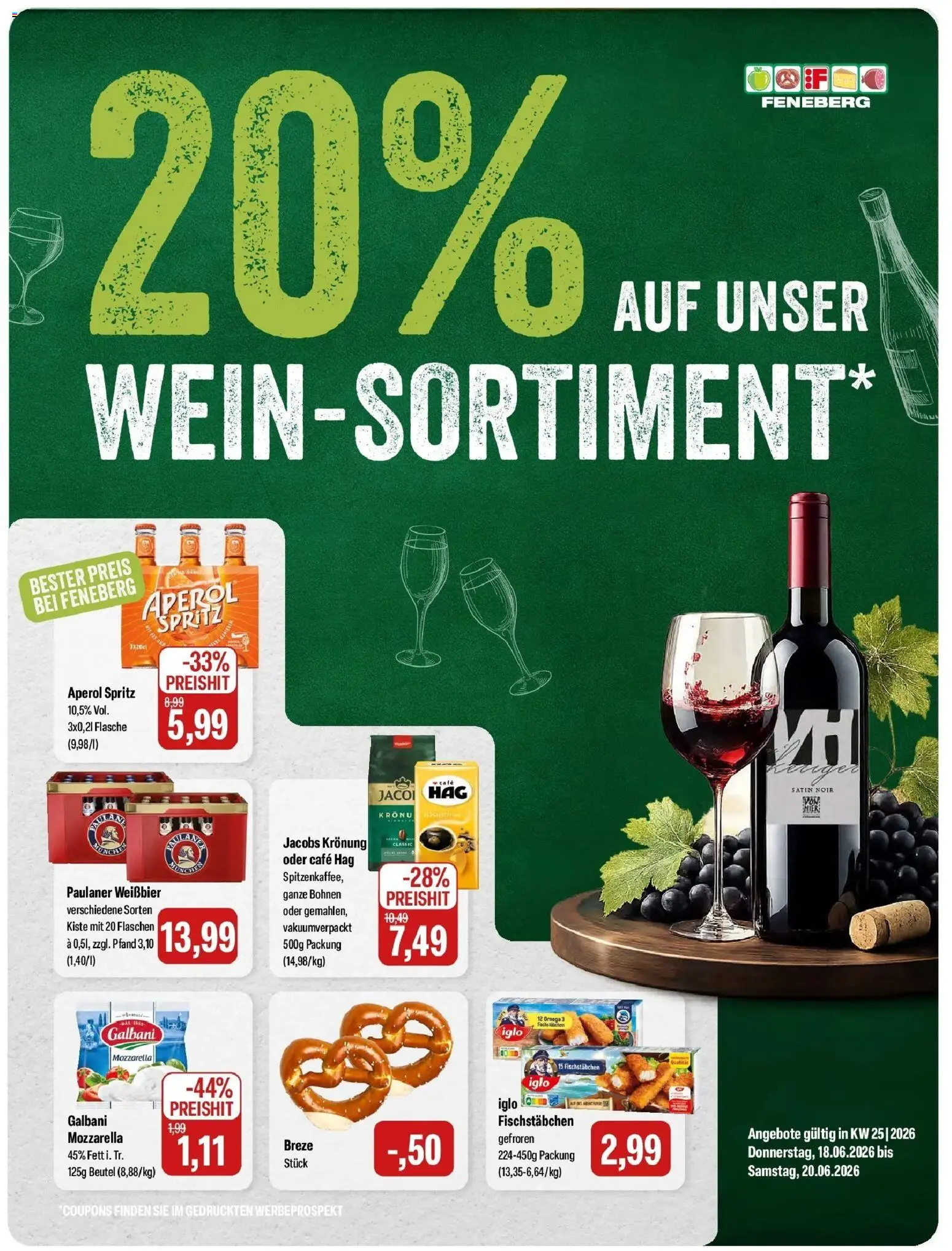 Vorschau von dem Prospekt des Geschäftes Feneberg, gültig ab dem 18.06.2026