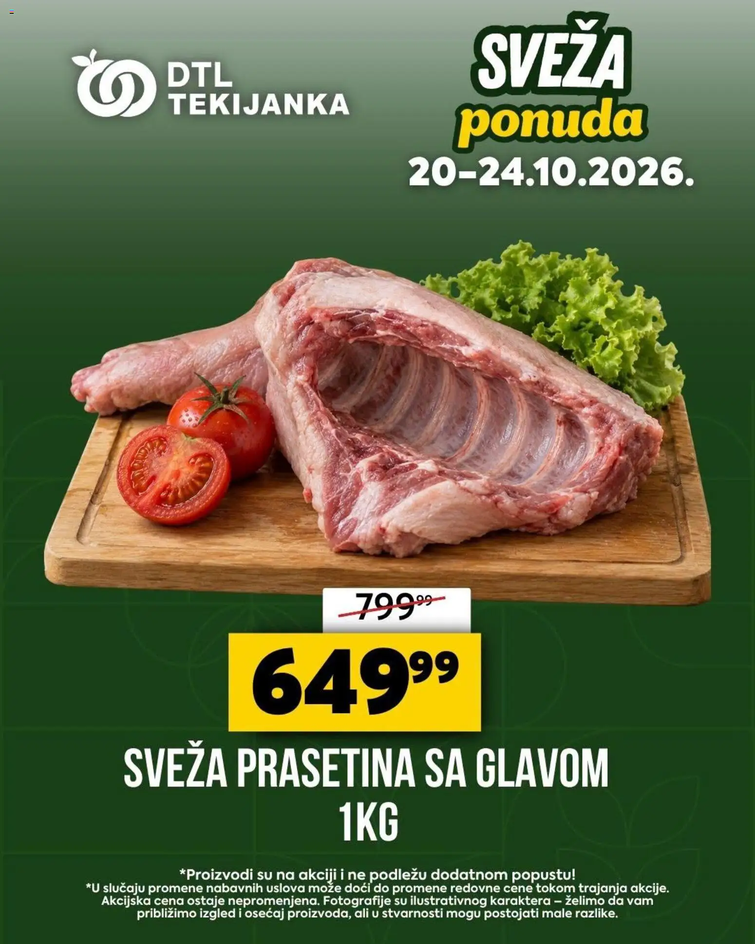 Pregled Tekijanka kataloga - važi od 20.10.2026
