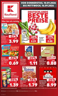 Vorschau von dem Prospekt des Geschäftes Kaufland, gültig ab dem 10.09.2026