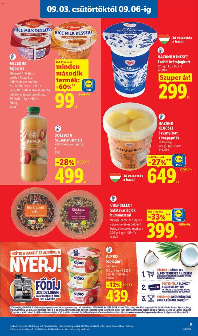 Új Lidl akciós újság 09.03.