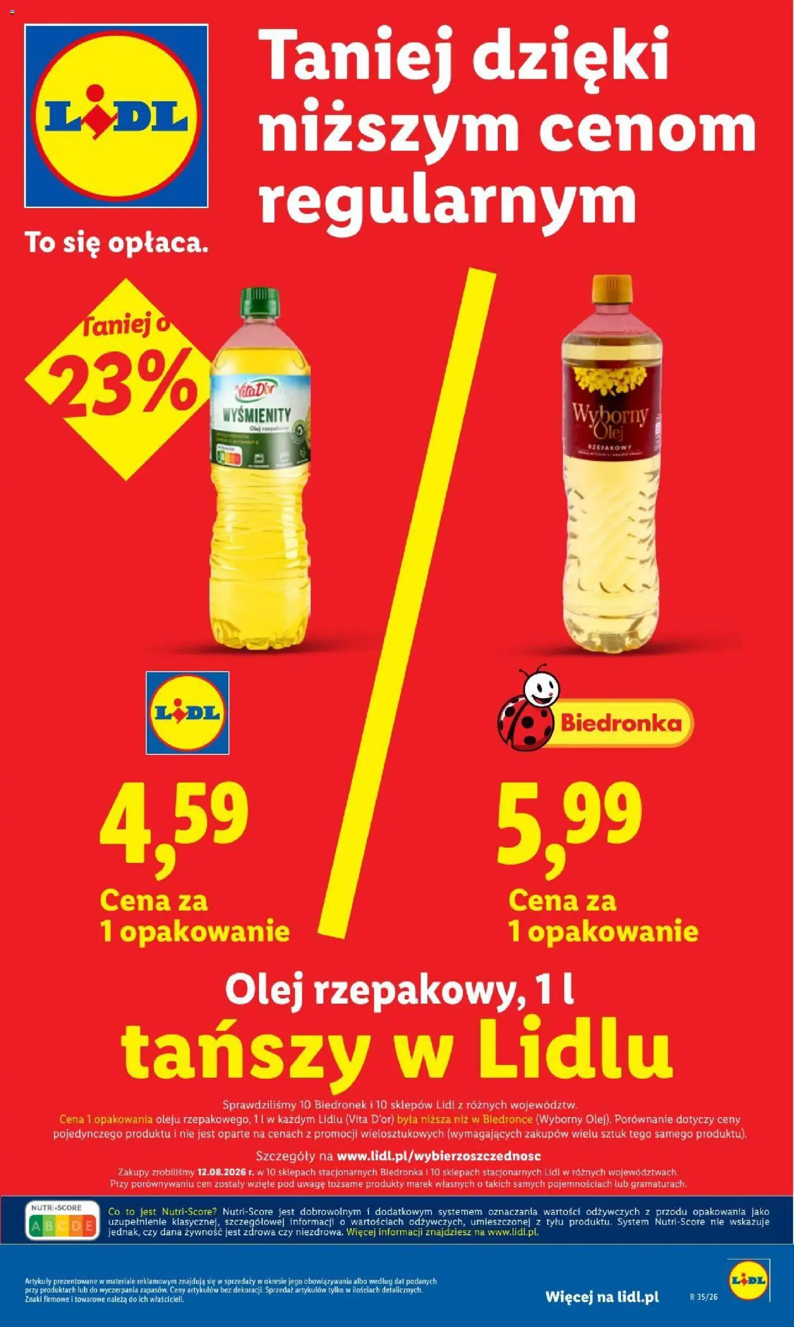 Pogląd gazetki "Lidl gazetka" ze sklepu Lidl ważnej od 24.08.2026