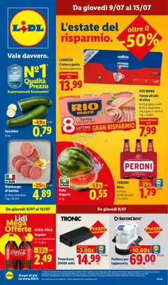 Anteprima dell'opuscolo Lidl volantino dal negozio Lidl valido da 09/07/2026