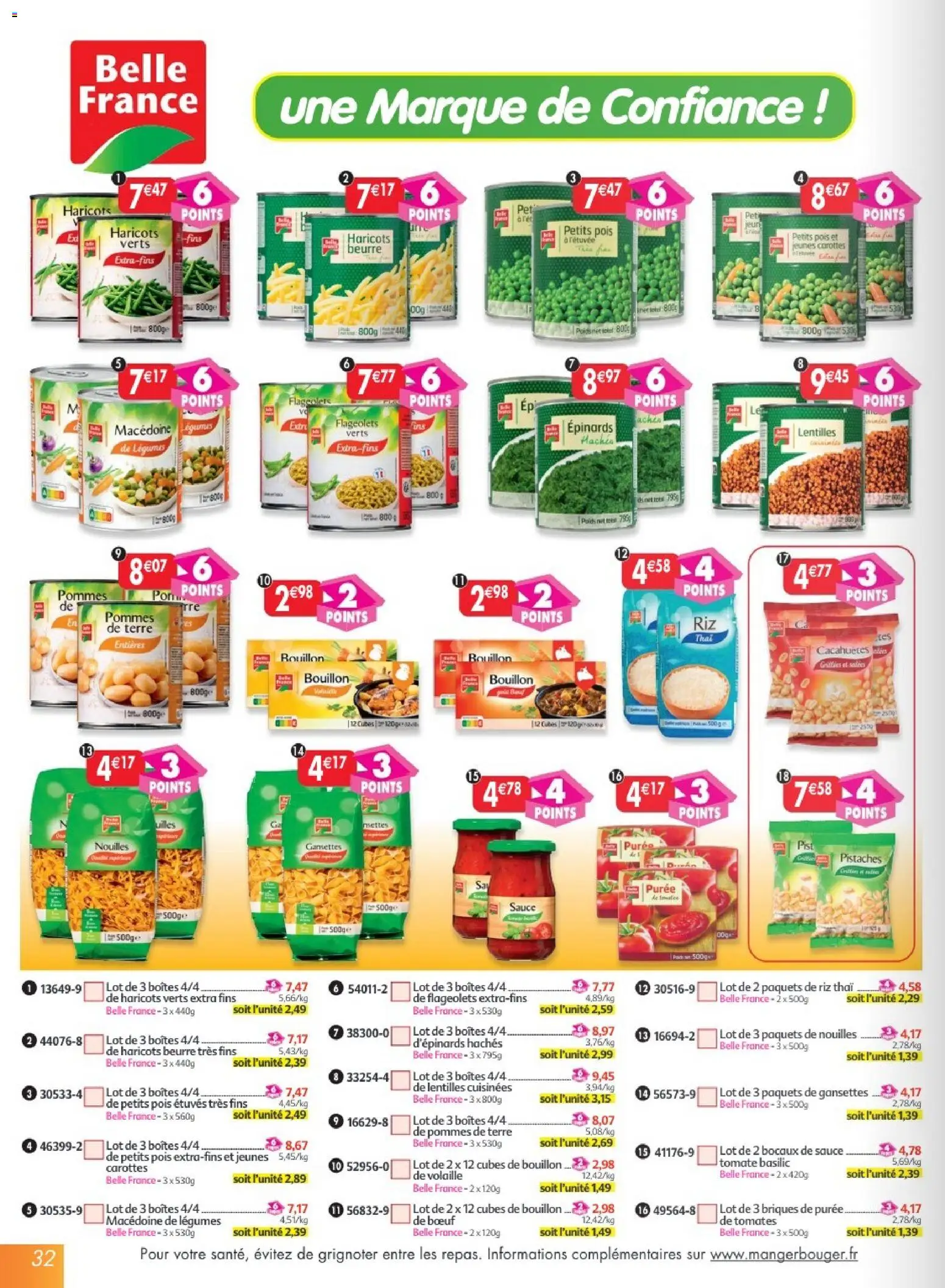 Prévisualisation de Maximo catalogue epicerie du magasin Maximo formulaire valide 24/08/2026 - Pommes de terre, Tomate, Tomates, Nouilles, Briques, Poids, Pommes, Haricots verts