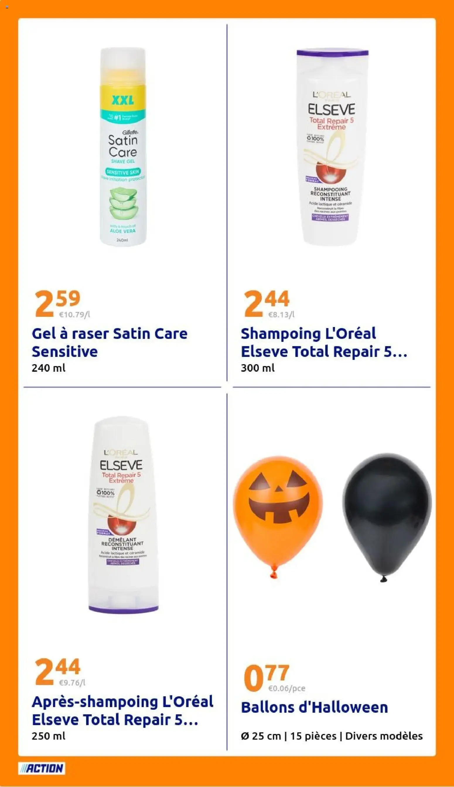 Prévisualisation de Action catalogue du magasin Action formulaire valide 28/10/2026