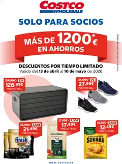 Vista previa del folleto de la tienda Costco válido desde el 13/04/2026 