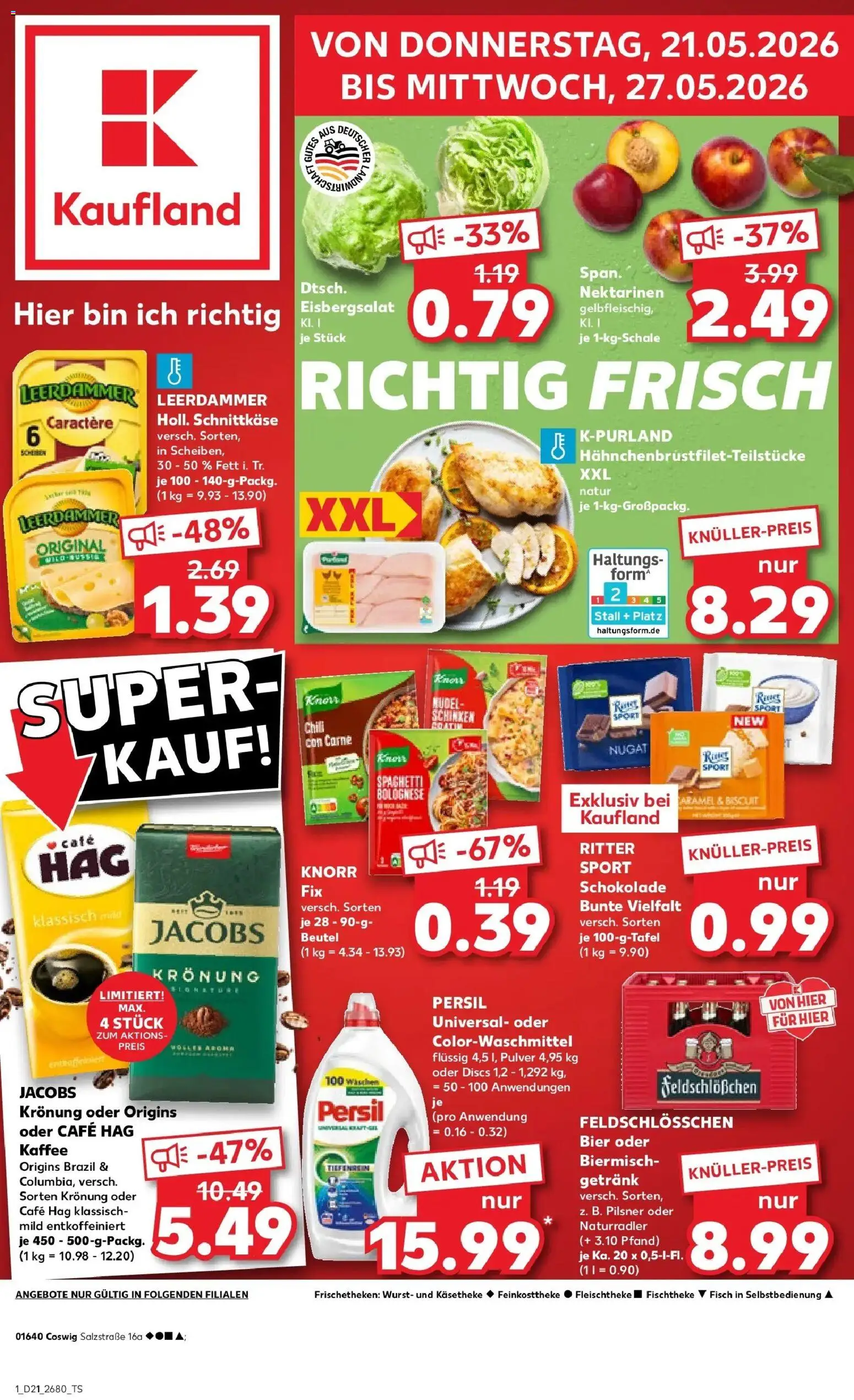 Vorschau von dem Prospekt des Geschäftes Kaufland, gültig ab dem 21.05.2026