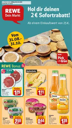 Vorschau von dem Prospekt des Geschäftes Rewe, gültig ab dem 05.10.2026