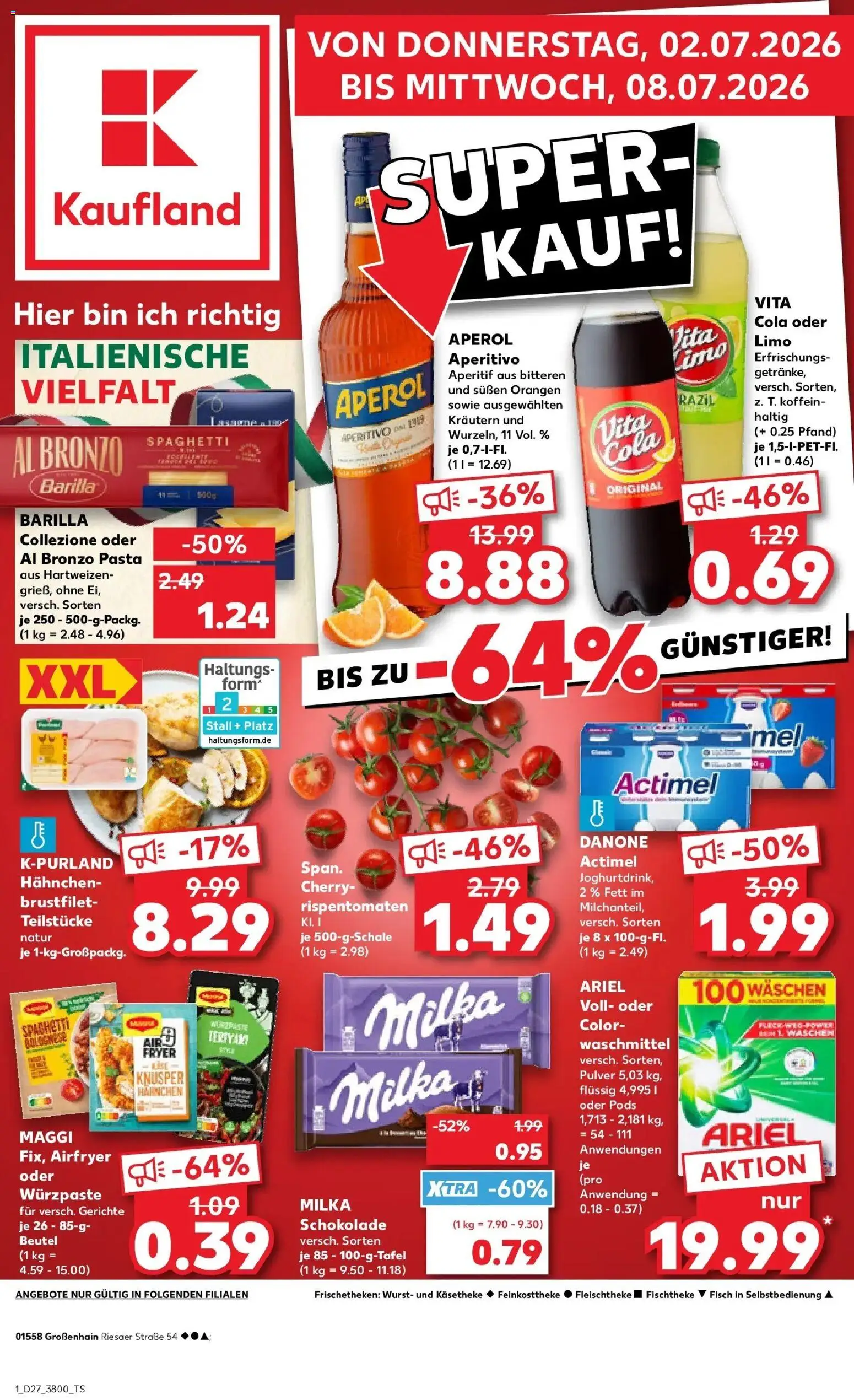 Vorschau von dem Prospekt des Geschäftes Kaufland, gültig ab dem 02.07.2026