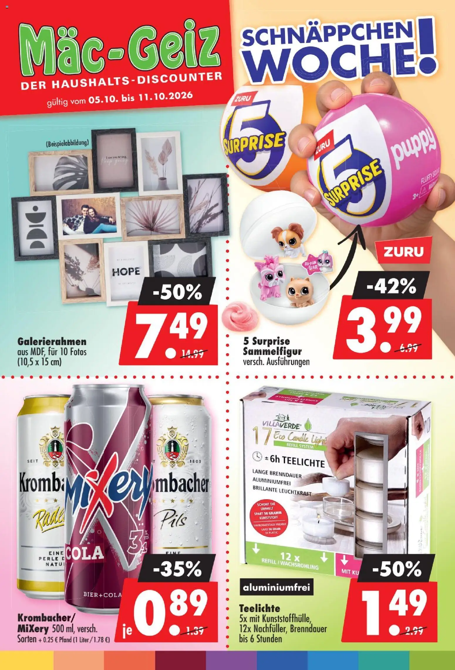 Vorschau von dem Prospekt des Geschäftes Mäc Geiz, gültig ab dem 05.10.2026