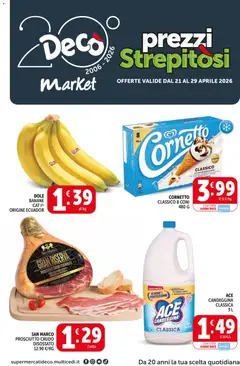 Anteprima dell'opuscolo Decò volantino Market Campania dal negozio Decò valido da 21/04/2026