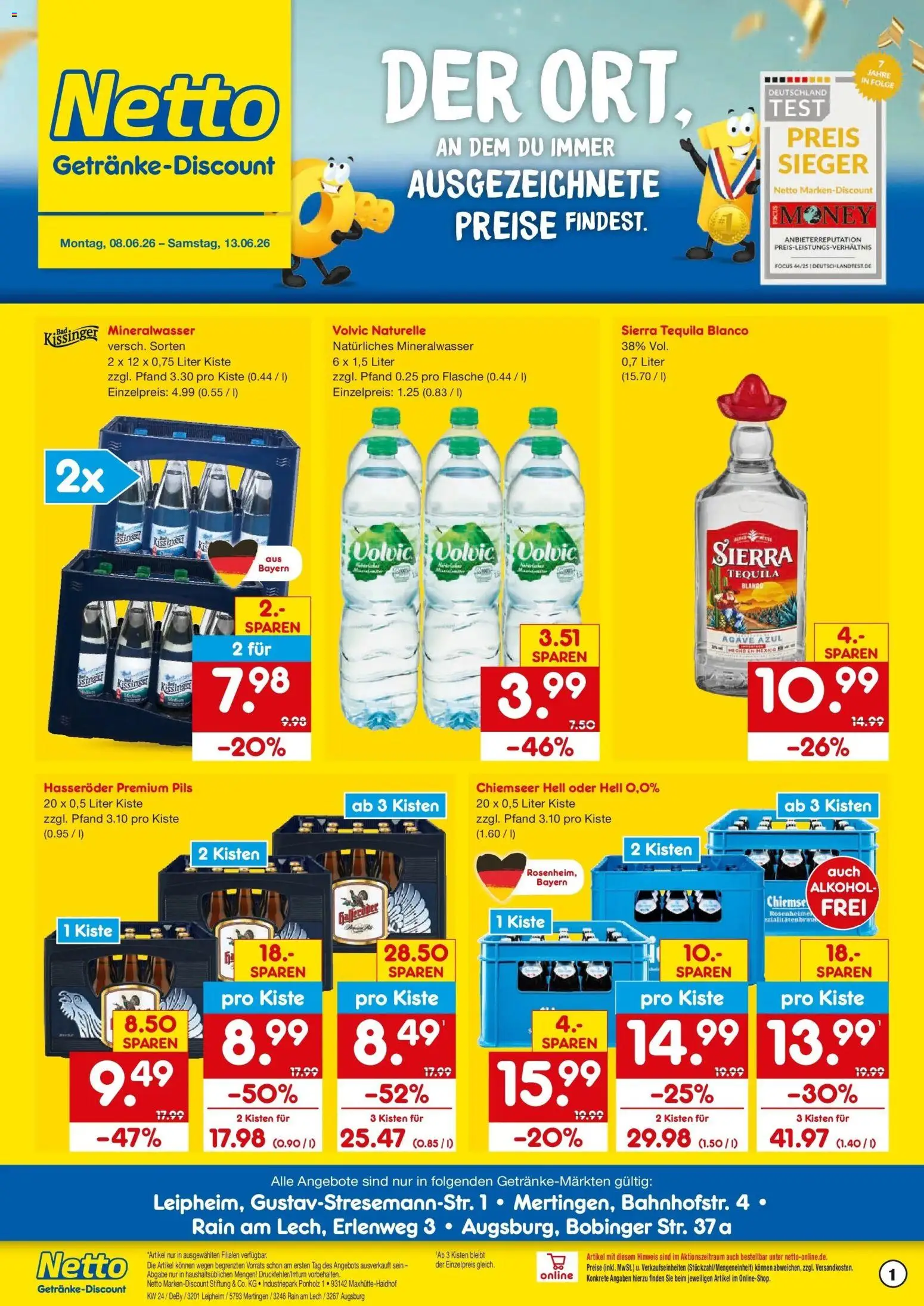 Vorschau von dem Prospekt des Geschäftes Netto Marken-Discount, gültig ab dem 08.06.2026