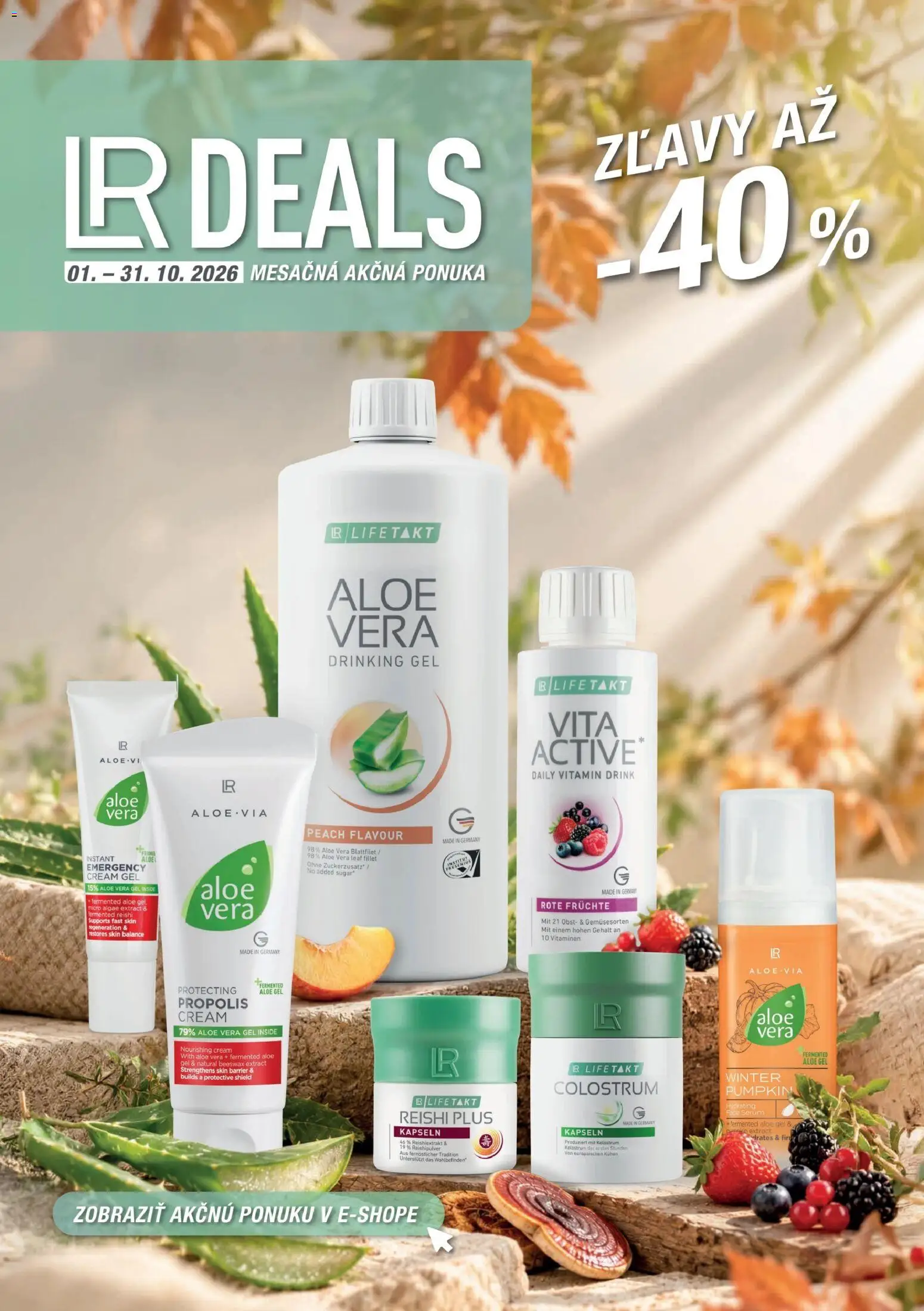 Náhľad LR letáku platného od 15.10.2026 - Aloe Vera