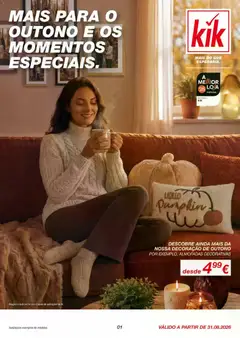 Pré-visualização do folheto da loja KIK válida a partir de 01/09/2026