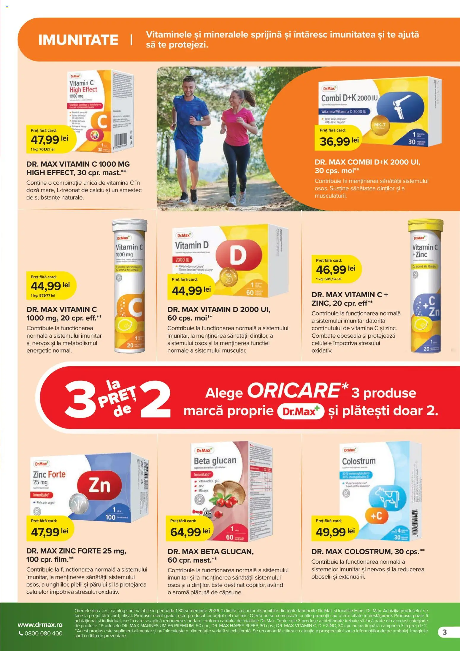 Previzualizarea de cataloage: Dr.Max Dr.Max Catalog private label valabil de la 01.09.2026