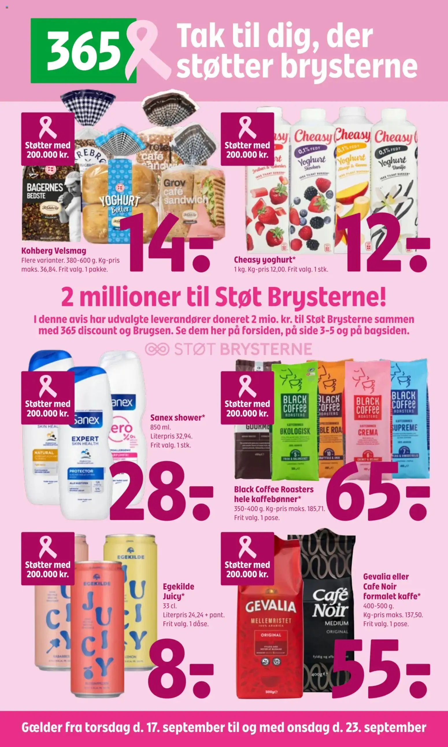 Eksempel på tilbudsavis Coop 365 - Tilbudsavis uge 38 fra butik Coop 365 gyldig fra 17/09/2026