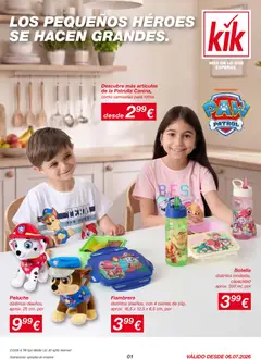 Vista previa del folleto de la tienda KIK válido desde el 06/07/2026 