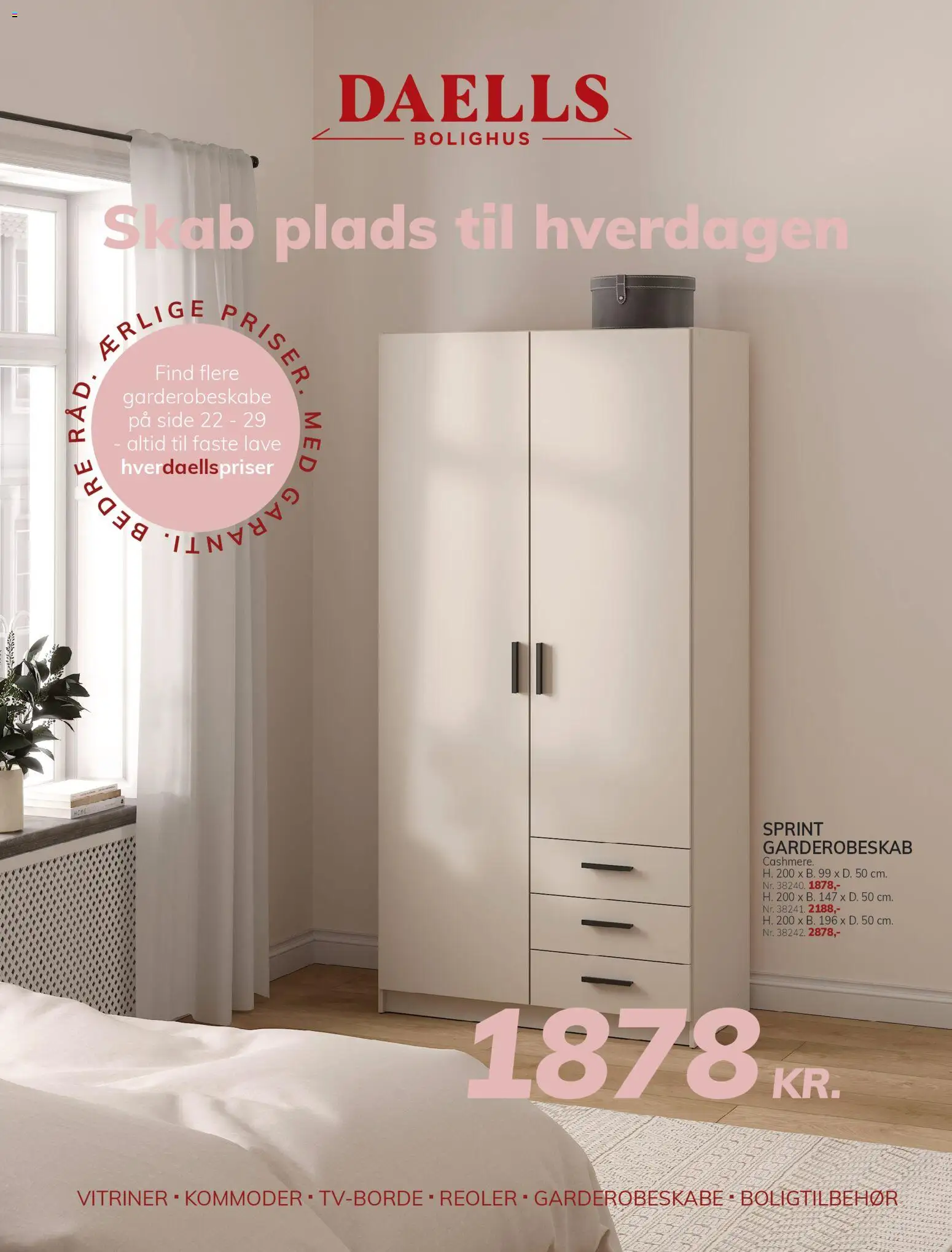 Eksempel på tilbudsavis Opbevaring 2026 fra butik Daells Bolighus gyldig fra 11/02/2026