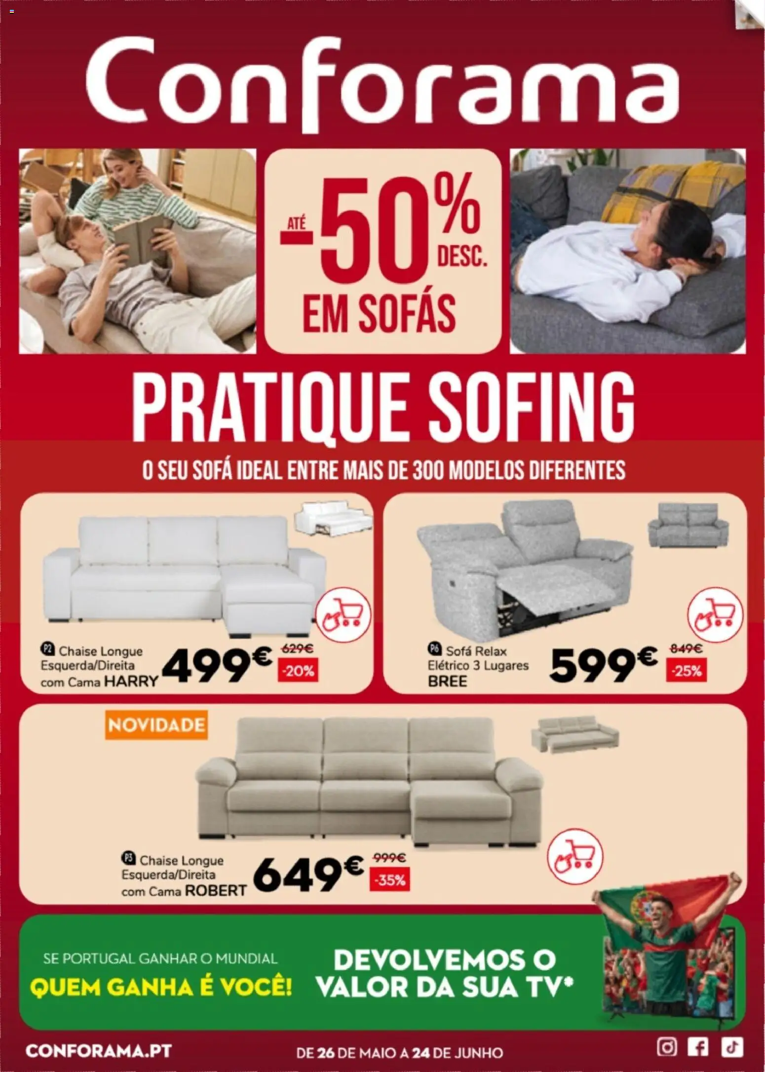 Pré-visualização do folheto da loja Conforama válida a partir de 26/05/2026