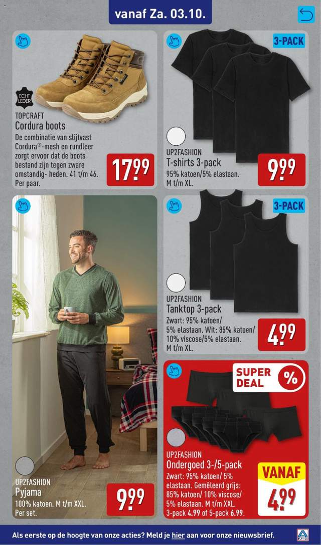 Nieuwe Aldi folder vanaf 28-09