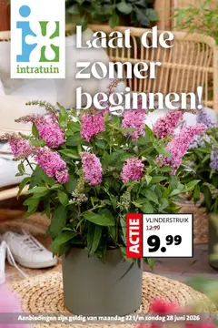 Voorbeeld van Intratuin folder van winkel Intratuin geldig vanaf 22-06-2026
