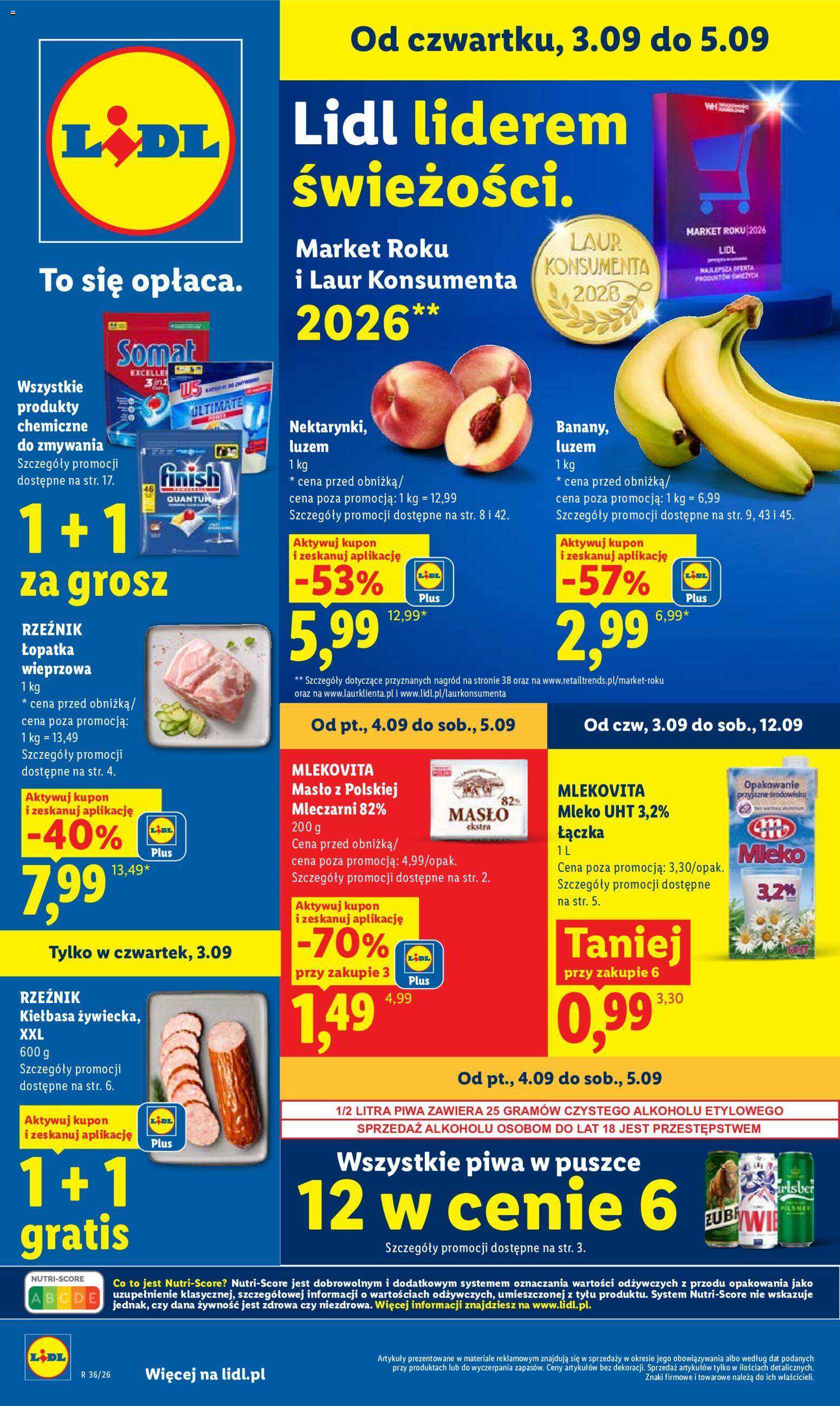 Nowa gazetka Lidl 03.09.