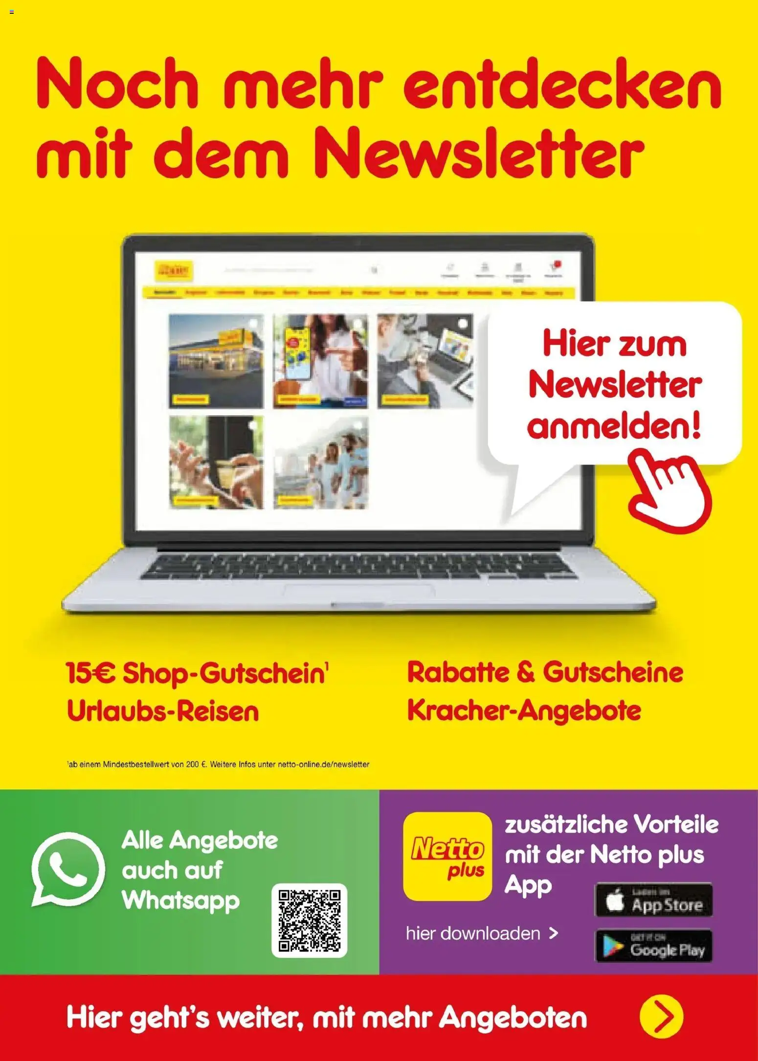 Vorschau von dem Prospekt des Geschäftes Netto Marken-Discount, gültig ab dem 26.10.2026