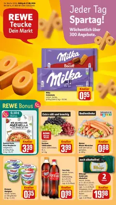 Vorschau von dem Prospekt des Geschäftes Rewe, gültig ab dem 17.08.2026