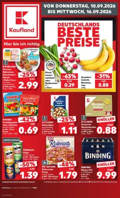 Vorschau von dem Prospekt des Geschäftes Kaufland, gültig ab dem 10.09.2026
