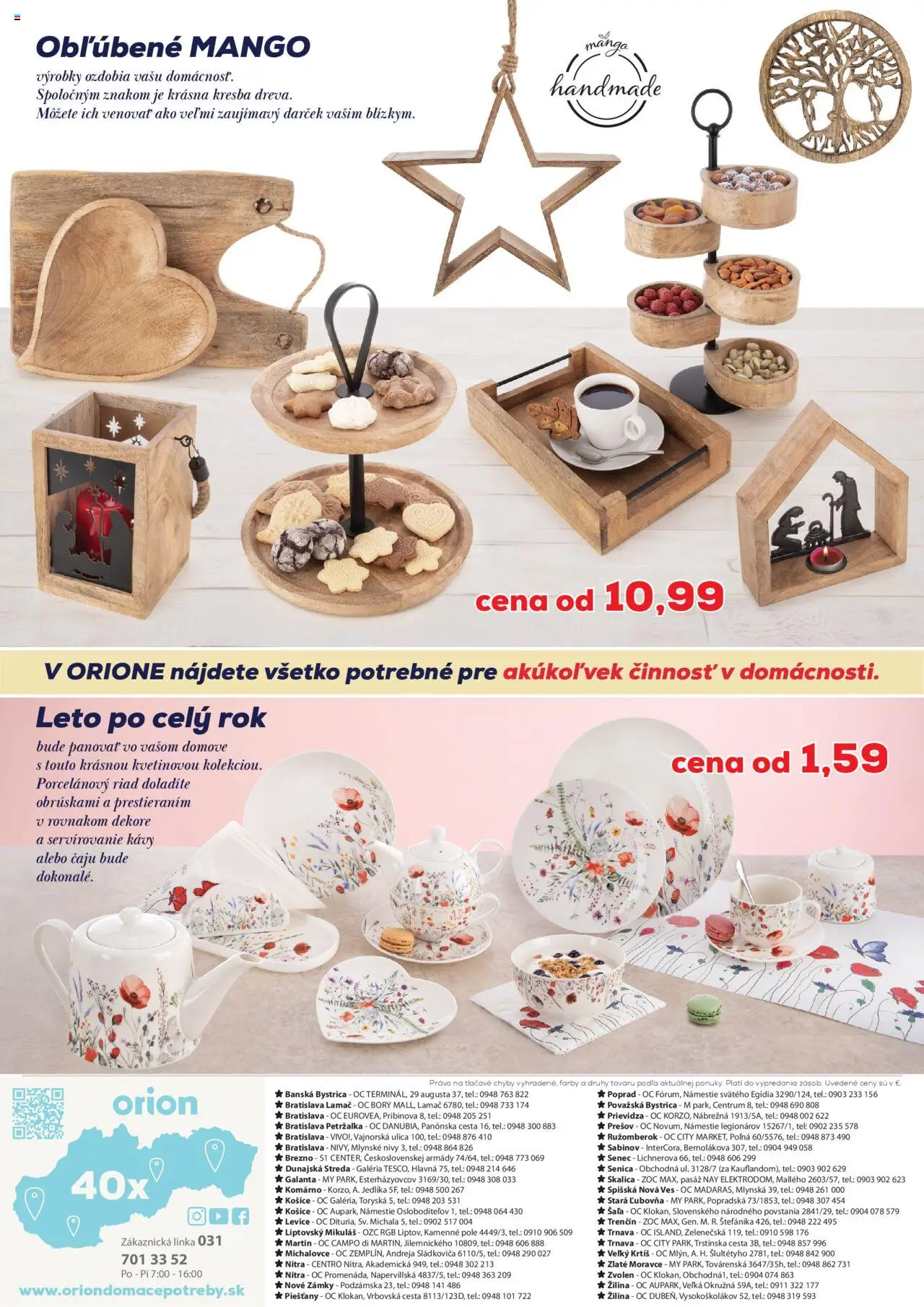Náhľad Orion Trade s.r.o letáku platného od 03.10.2025 - Mango