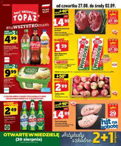 Pogląd gazetki "Topaz gazetka - MAZ" ze sklepu Topaz ważnej od 27.08.2026