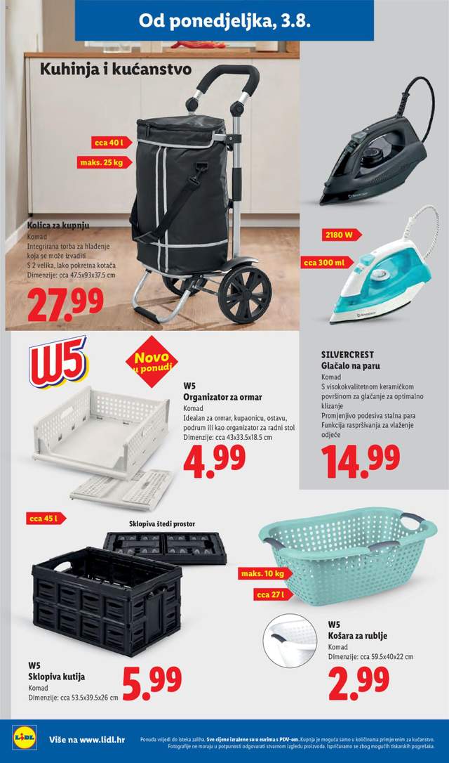 Novi Lidl katalog od 03.08.