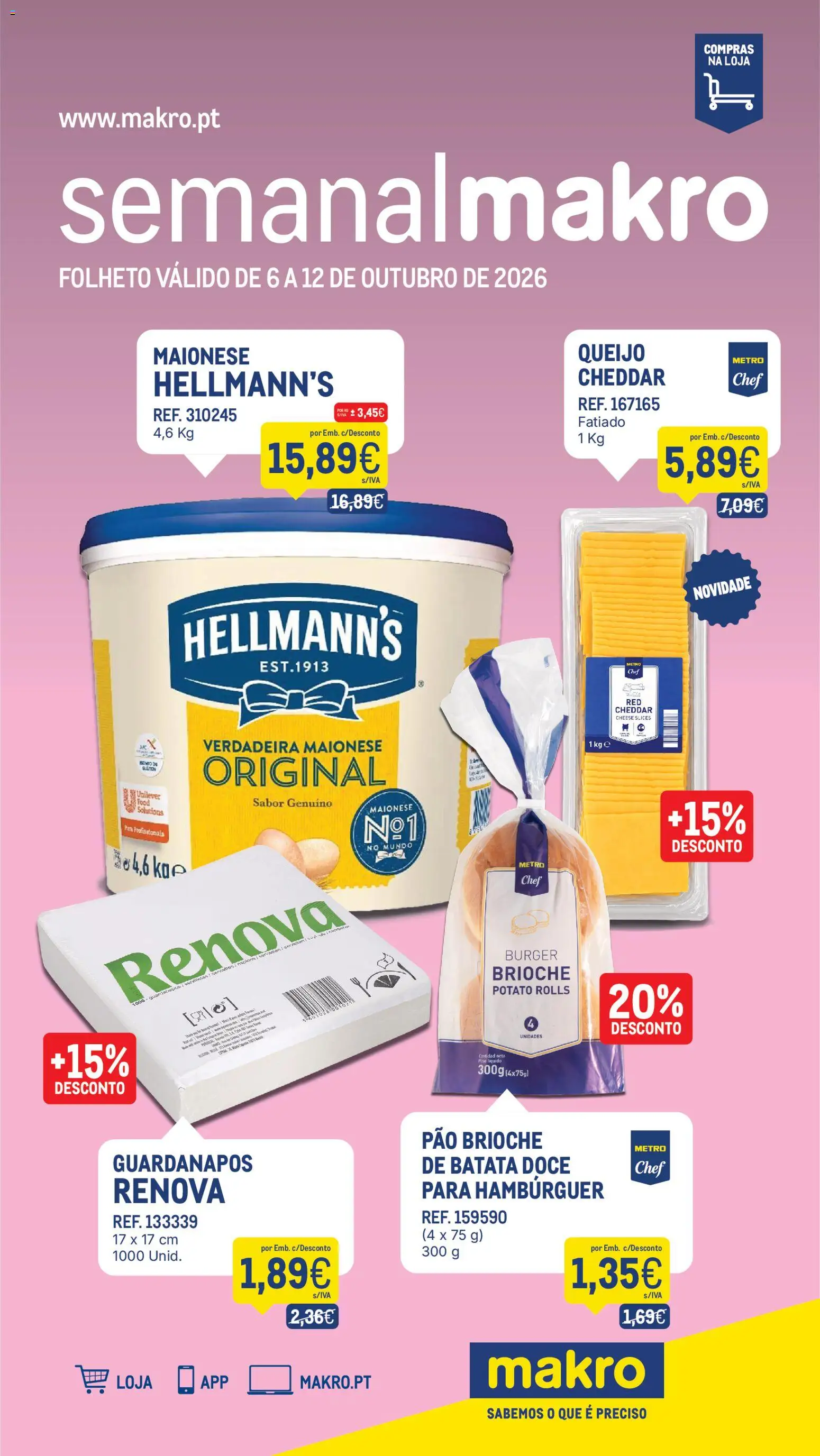 Pré-visualização do folheto da loja Makro válida a partir de 06/10/2026