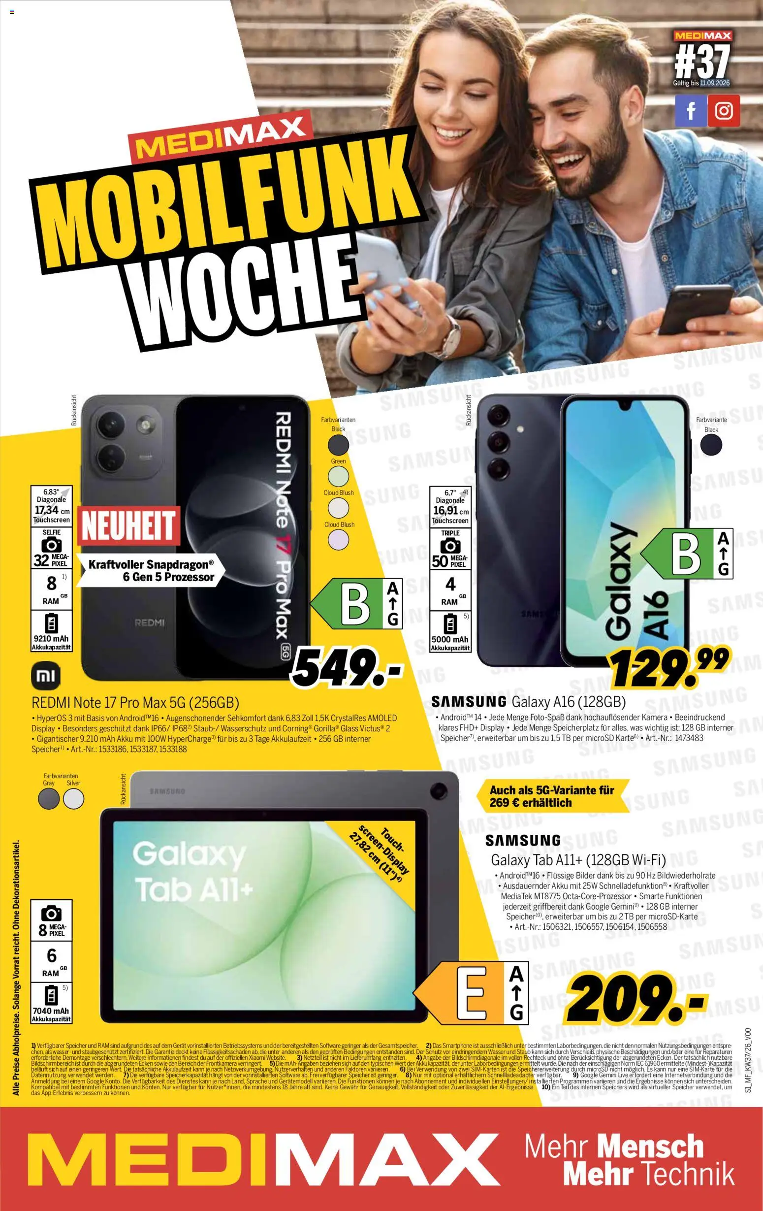 Vorschau von dem Prospekt des Geschäftes Medimax, gültig ab dem 05.09.2026