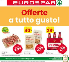 Anteprima dell'opuscolo Eurospar volantino dal negozio Eurospar valido da 06/08/2026