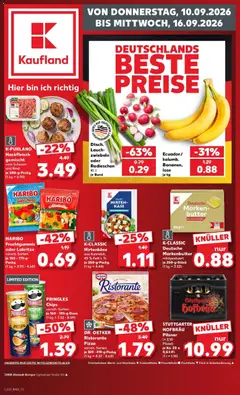 Vorschau von dem Prospekt des Geschäftes Kaufland, gültig ab dem 10.09.2026