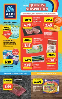 Vorschau des Merkblatts Aldi aktionen vom Shop Aldi gültig von 08.10.2026 bis 14.10.2026