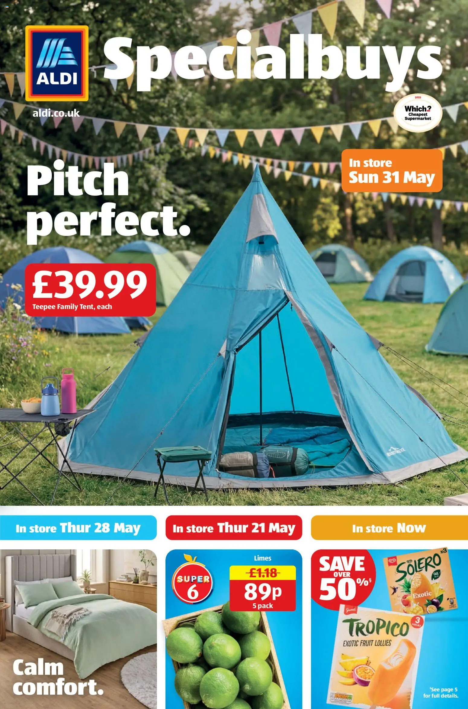 Preview of Aldi Aldi - Weekly offers UK Specialbuys valid from 25/05/2026