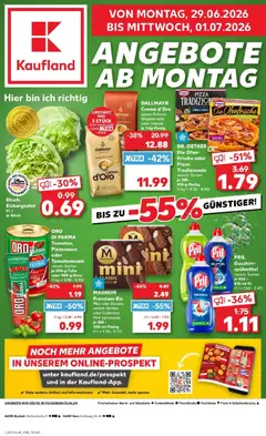Vorschau von dem Prospekt des Geschäftes Kaufland, gültig ab dem 29.06.2026
