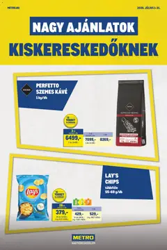 Metro - Metro Nagy Ajánlatok Kiskereskedőknek 2026/07 megtekintése, amely érvényes 2026.07.01.-től