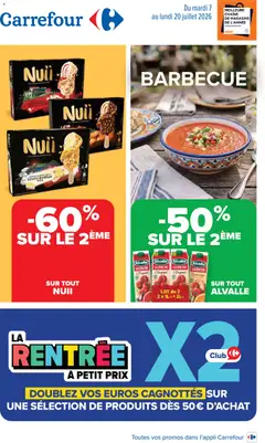 Prévisualisation de Carrefour catalogue du magasin Carrefour formulaire valide 07/07/2026