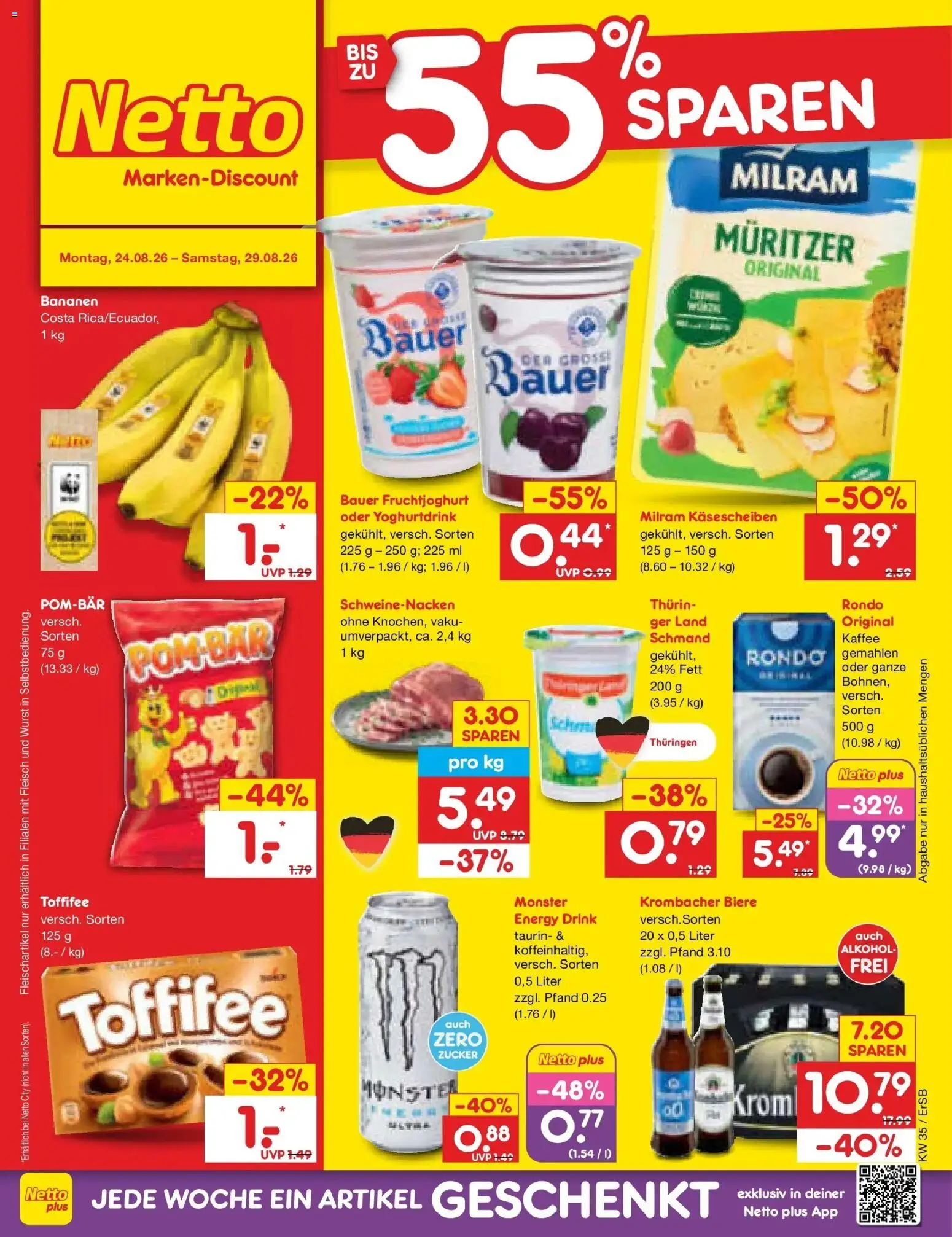 Vorschau von dem Prospekt des Geschäftes Netto Marken-Discount, gültig ab dem 24.08.2026