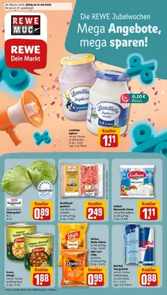 Vorschau von dem Prospekt des Geschäftes Rewe, gültig ab dem 21.09.2026