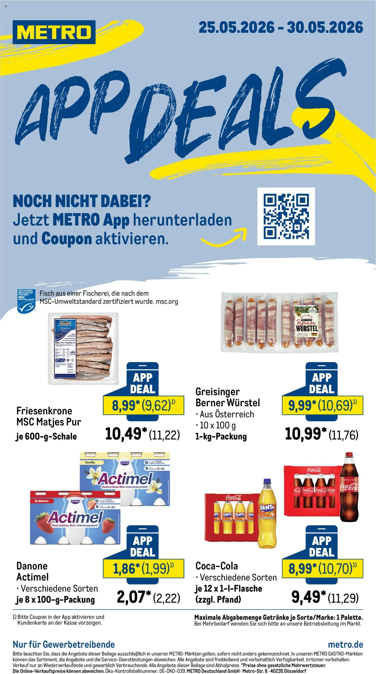 Vorschau von dem Prospekt des Geschäftes Metro, gültig ab dem 25.05.2026