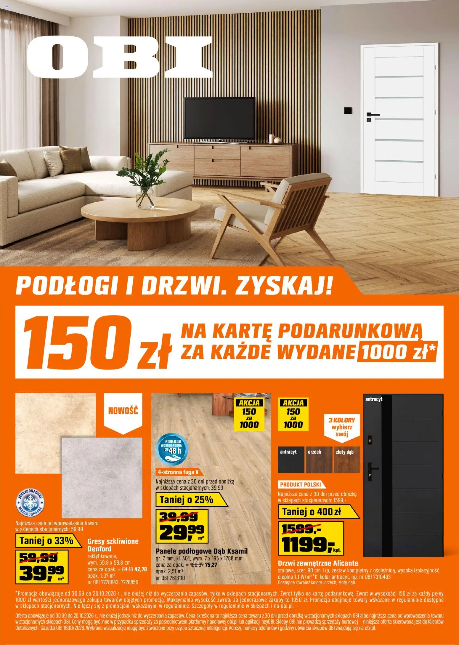 Pogląd gazetki "OBI gazetka" ze sklepu OBI ważnej od 30.09.2026